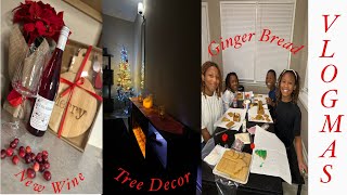 VLOGMAS Trying Cranberry Wine  Store Run  Gingerbread House Making  Vibing  CutiePee vlogmas [upl. by Tnafni]