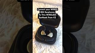 UNBOXING my KZAE01 BT Earhook For Wired IEM’s [upl. by Onitram290]