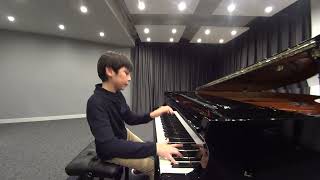 Anselme CHO Chopin Etude numéro 8 Opus 10 et Ravel Miroirs  III Une Barque sur lOcéan [upl. by Edith]