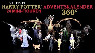 Schleich ® Harry Potter ™ Adventskalender Serie 1  alle MiniFiguren 360°  Wizarding World ™ [upl. by Aneleairam174]