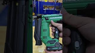 New Metabo HPT 18V MultiVolt 18g Brad Nailer Kit NT1850DG tools [upl. by Ilrahs]