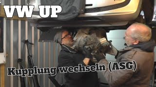 VW UP Kupplung wechseln  Automatisiertes Schaltgetriebe ASG [upl. by Terti]