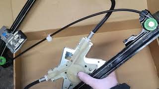 Volkswagen Caddy MK2 and Polo Classic front window regulator replacement [upl. by Bik692]