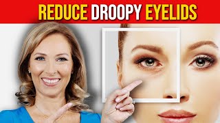 Face Yoga for Droopy Eyelids  Dr Janine [upl. by Nodnol]