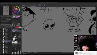 Pelo strem  Working on Deltarune Newgrounds collab [upl. by Blessington982]