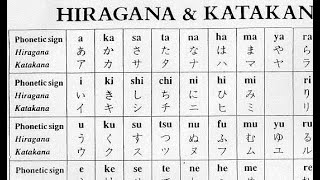 How to write Hiragana and Katakana in Japanese😍 [upl. by Noemi]