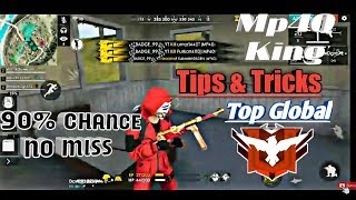 Tips and tricks for Correct use of Mp40  Pro skills  Free Fire [upl. by Millur]