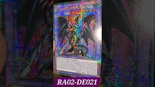 Rotäugiger dunkler Dragoner  RA02DE021  25th Quarter Century Secret Rare  RedEyes Dark Dragoon [upl. by Sachsse385]