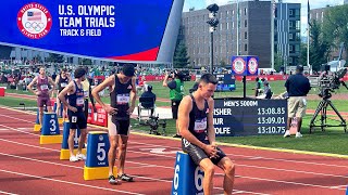 Men’s 800m FINAL 2024 US Olympic Trials  MEET RECORD [upl. by Inigo]