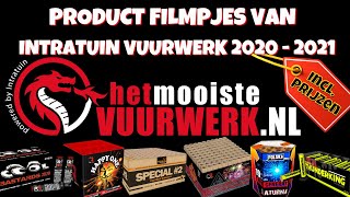 Intratuin Vuurwerk 2020  2021 alle nieuwe producten  Het mooiste vuurwerk [upl. by Ginnifer229]