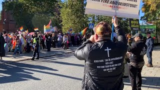 ”Om synd för de tror inte på mig” Umeås Pride 20240928 [upl. by Nodnil688]