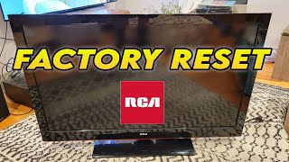 How to Factory Reset RCA TV to Restore to Factory Settings [upl. by Eelnodnarb]