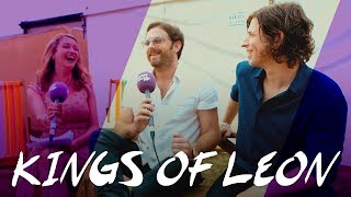 Kings of Leon QampA at British Summertime Festival [upl. by Fechter767]