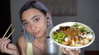 MUKBANG ASMR  Poke e Serie tv [upl. by Meekahs66]