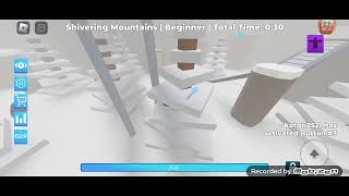 Roblox Downpour DashShivering Mountains byDevkaister SandLordMega [upl. by Annavoj793]