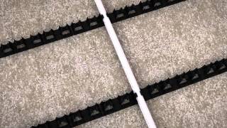 ProWarm Water Underfloor Heating Installation  Clip Rail Method [upl. by Cornwell881]