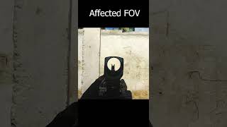 Affected FOV vs Independent FOV Warzone [upl. by Edla]