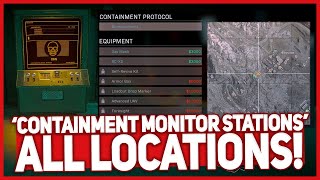 All Hidden ‘Containment Monitor Station’ Locations in Warzone New Warzone Buy Station Locations [upl. by Ynnelg]