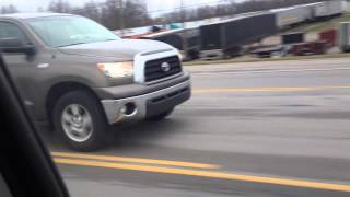 Toyota Tundra 57l vs Nissan Titan [upl. by Ham]