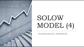 Solow Model dengan Technological Progress [upl. by Oirretna]