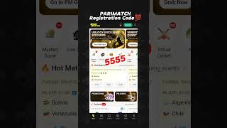 Parimatch Promocode me registration kaise kare  Parimatch Promocode new parimatch [upl. by Yrek]