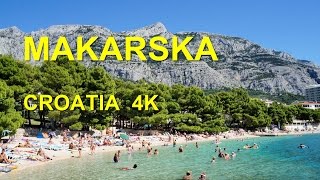 Makarska Croatia  4K [upl. by Llerod261]