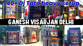 DJ Kasana Ristal Dj Harsh Dj kapasiya Dj Rock Ntpc Dj sumit Dj Dev Gujjar Ganesh Visarjan Mela Vlogs [upl. by Notxed]