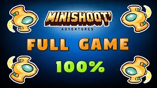 Minishoot Adventures Full Game 100 Hard No Commentary Walkthrough [upl. by Asylem]