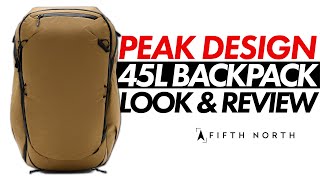 PEAK DESIGN 45L TRAVEL BACKPACK  My New Favorite [upl. by Favrot]