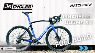 FULL BIKE BUILD PINARELLO DOGMA X WITH LIGHTWEIGHT OBERMAYER WHEELSET [upl. by Nnad]