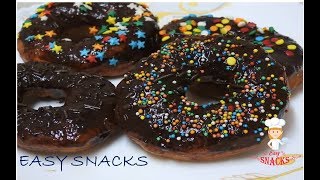 DONUTS doughnuts  HOW TO MAKE DONUTS  DONUTS RECIPE IN MALAYALAM  EASY SNACKS  EPS  15 [upl. by Kask500]