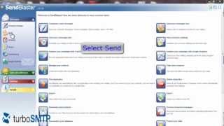 How to configure SendBlaster Pro 2 and 3 with turbo SMTP service provider [upl. by Angrist832]
