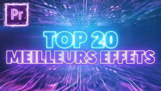 Top 20 des MEILLEURS EFFETS sur ADOBE PREMIERE PRO [upl. by Theall]