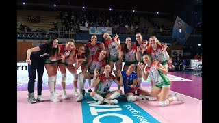 Bergamo vs Pinerolo  Highlights  22 Giornata Campionato 2324 Serie A1 Volley Femminile [upl. by Aisyat]