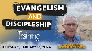 Evangelism and Discipleship Training with Pastor Peter Roennfeldt  Thursday January 18 2024 [upl. by Inger]