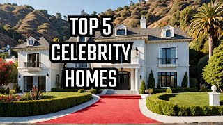 Top 5 Most Unbelievable Homes of Celebrities [upl. by Haslett]