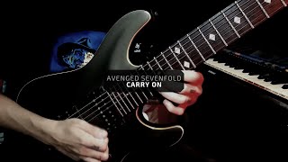 Avenged Sevenfold  Carry On Guitar Solo l Gabriel Veloso [upl. by Corly]