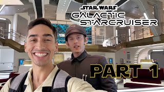 PROBLEMS BEGIN On Disneys Star Wars Galactic Starcruiser  FULL EXPERIENCE Day 1 [upl. by Attiuqaj42]