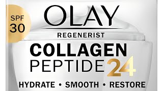 Olay Collagen Peptide 24 Day Cream SPF30 50ml [upl. by Brezin712]