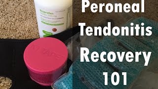 My Peroneal Tendonitis Recovery Routine [upl. by Pendleton596]