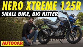 Hero Xtreme 125R review  A proper TVS Raider rival  First Ride  Autocar India [upl. by Croom]