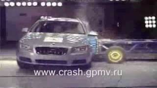 2008 Volvo V70 Crash test EuroNCAP [upl. by Mencher12]