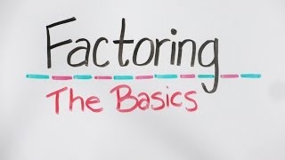 Whiteboard Math The Basics of Factoring [upl. by Herwin]