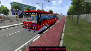 Ksrtc type 3 bus mod new livery  For bussid  ksrtc bs6 livery mod  ksrtcmod [upl. by Trip101]