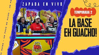 LA BASE vs EH GUACHO  Zapada EN VIVO en UN POCO DE RUIDO [upl. by Nahtnanhoj385]