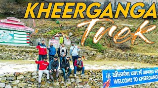 KHEERGANGA TREK  11°c temperature Winter Trek Vlog 2023 DelhiKasolBarshaini to Khirganga  🥶🥶 [upl. by Josselyn]