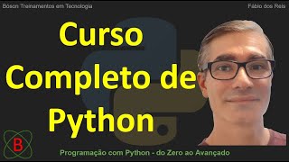 Curso Completo de Python  do Zero ao Avançado Masterclass [upl. by Kerrie434]