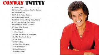 Conway Twitty Greatest Hits  Best Songs Of Conway Twitty Conway Twitty Country Music [upl. by Nnylecoj]