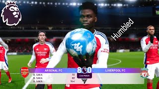 Arsenal Vs Liverpool EPL 202425 [upl. by Corinna]