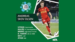 Andreas Skov Olsen  Assists amp Goals Skills 2019 [upl. by Adien]